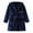 Navy, variant on Karoyedx Kid Robes for Girls Boys Robe Kids Hooded Fleece Bathrobe Flannel Pajamas Soft Sleepwear WH2 Size,4-5 Years