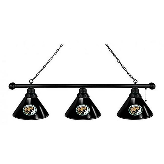 Holland Bar Stool BL3BKBmijSt Bemidji 3 Shade Billiard Light