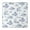 Boho Ela, variant on Flower Print Elastic Fitted Tablecloth - Watercolor Flowers Pattern Square Table Cover, Windproof Snug Fit Outdoor Picnic Table Protector, Washable Cute flowers Design (34x34 Inches)