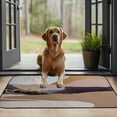 thumbnail image 4 of Shiartex Sun River Low-Profile Floor Mats, Front Door Mat for Entry Doormat Entrance Mat Burlap Felt for Home Entrance Outside Entry 19.68*39.37 in, 4 of 6