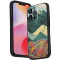 thumbnail image 1 of Compatible with iPhone 14 Pro Max Phone Case, mountain-art-paintings-185 Case Men Women, Flexible Silicone Shockproof Case for iPhone 14 Pro Max, 1 of 1