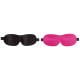 thumbnail image 2 of Black and Hot Pink 3D Sleep Mask Set, 2 Pack Light Blocking Eye Covers for Men Women, Contoured Design for Side Sleepers, Comfortable Blindfold for Travel Night Rest, 2 of 9