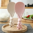 thumbnail image 4 of Binwennn Rice Spoon Can Stand Without Sticking Rice Household Rice Shovel For Serving Rice Rice Spoon Little Rabbit Rice Cooker Rice Shovel, 4 of 5