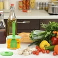 thumbnail image 4 of Uioepy Liquidation Green Oil Pot Household Barbecue Grill Pan Oil Pot Oil Brush Dual Use Baking Brush Storage Kitchen Accessories Oil Bottle Kitchen Fat Bottle, 4 of 4