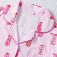 thumbnail image 3 of Emy Dola Funny Graphic Pajamas for Women Button Down Short Sleeve Top and Shorts Pjs Sets Summer Sleepwear S-XXL, 3 of 9