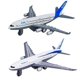 thumbnail image 1 of 2 pieces of children's simulation pull back alloy airplane toy Boeing 777 airliner model airplane model color box children's gift, 1 of 1