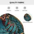 thumbnail image 5 of Xecao Owl In Blue Print Knit Hat,Winter Beanie for Men Women, Beanie Soft Warm Ski Stocking Cuffed Cap, 5 of 7