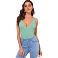thumbnail image 1 of Women's Spaghetti Strap Knot Back Crop Top Wrap Cami Top, 1 of 5