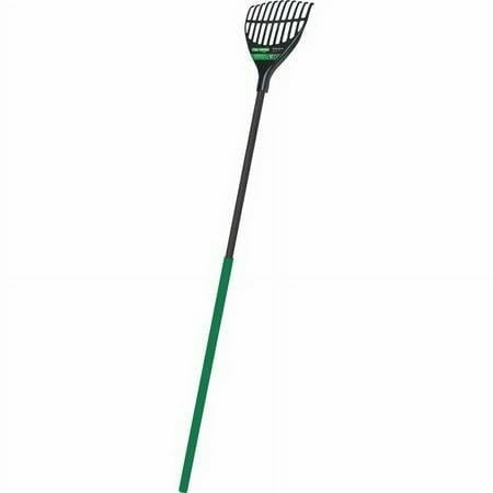 Truper Tru Tough Poly Shrub Rake - 11 In Head Width - 11 In Size, Green