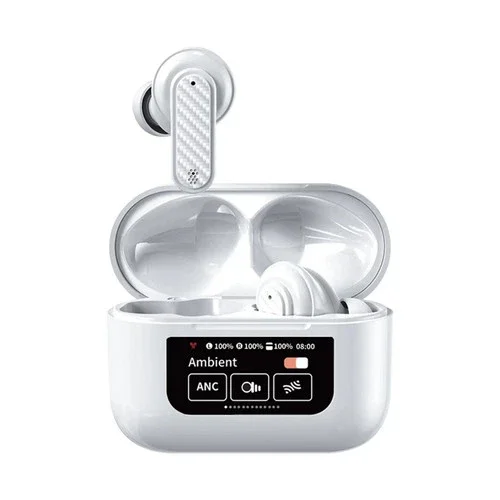 Wireless Earbuds, 5.4 Bluetooth Headphones With Touch Screen Ear Buds, ANC ENC N