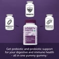 thumbnail image 4 of SmartyPants Adult Prebiotic & Probiotic Immunity & Digestive Health Gummy Vitamins - Blueberry - 40ct, 4 of 7