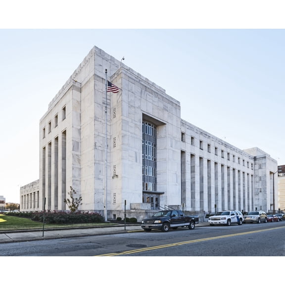 Print: Exterior. The Joel Solomon Federal Building And U.S. Courthouse