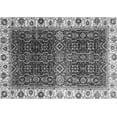 thumbnail image 1 of Ahgly Company Indoor Rectangle Abstract Gray Modern Area Rugs, 2' x 3', 1 of 4