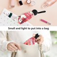 thumbnail image 5 of JSTEL Red Lips Heart Folding Umbrella for Rain Sun Travel Mini Lightweight Compact Umbrellas, 5 of 5