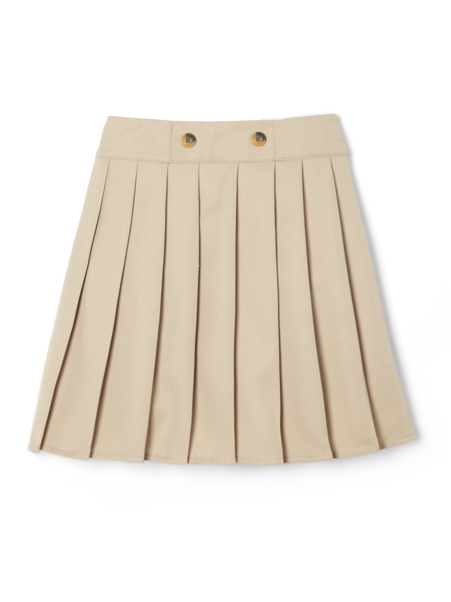 French Toast Girls Front Button Pleated Scooter 