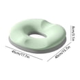 thumbnail image 3 of Stress-Relieving Thickened Chair Cushion Soft Memorys Foam Seat Cushion For Office Chair Kitchen Dining Desk Wheelchair Non-Slide Bottom Round Pad, 3 of 6