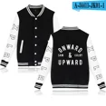 thumbnail image 2 of Zip Up Baseball Uniform Men's Jackets Streetwear Hip Hop Harajuku Sweatshirt XPLR Merch Hoodie Casual Sportswear, 2 of 6