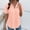 Pink, variant on BUIGTTKLOP Womens Short Sleeve Cotton Button down up Shirt Collared V Neck Tops Shirts Blouses Dress for Women