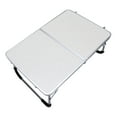 thumbnail image 4 of Raindrops White Aluminum Alloy Outdoor Table for BBQ Camping and Travel Simple Foldable Ultra-light Desk, 4 of 8