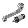 thumbnail image 5 of Chrome Mid Control Shift Lever Shifter with Pedal for Harley Sportster XL883 1200 2004-2023 Lever Sh, 5 of 5