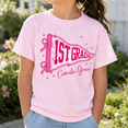 thumbnail image 5 of Back To School Shirt, Custom Grade Name Pennant Tee, Pink Bow First Day Of School Outfit, Cute Classroom Gift, 5 of 10