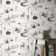 thumbnail image 3 of Papier Peint Forêt Aventure Gris / Blanc Rasch 292404, 3 of 4