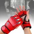 thumbnail image 3 of Gants de Boxe Respirants Équipement de Protection pour Hommes Femmes Gants de Boxe Sac de Frappe Sparring Griffe de Tigre Rouge, 3 of 9