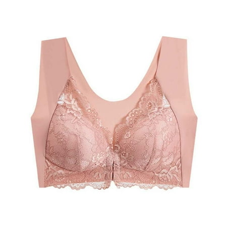 

Bra For Older-Women Front Closure 5D Shaping Push Up No Trace Seamless 2023