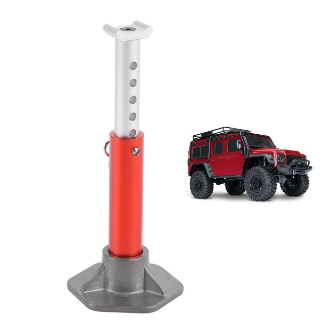 RC Car Jack Stand, Easy To Use Simulation RC Jack for SCX10 90046 D90 RC Crawler Red,Green,Blue