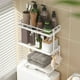 thumbnail image 5 of Por Del Gabinete de Almacenamiento, Soporte para Baño con Diseño de Montaje en Pared, Estantes Organizadores de Almacenamiento de Baño , 3 niveles. 3 niveles. Macarena organizador del estante del inodoro, 5 of 8