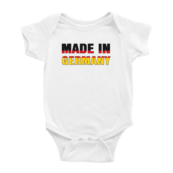Made In Germany Funny Baby Clothing Bodysuits Boy Girl Clothes