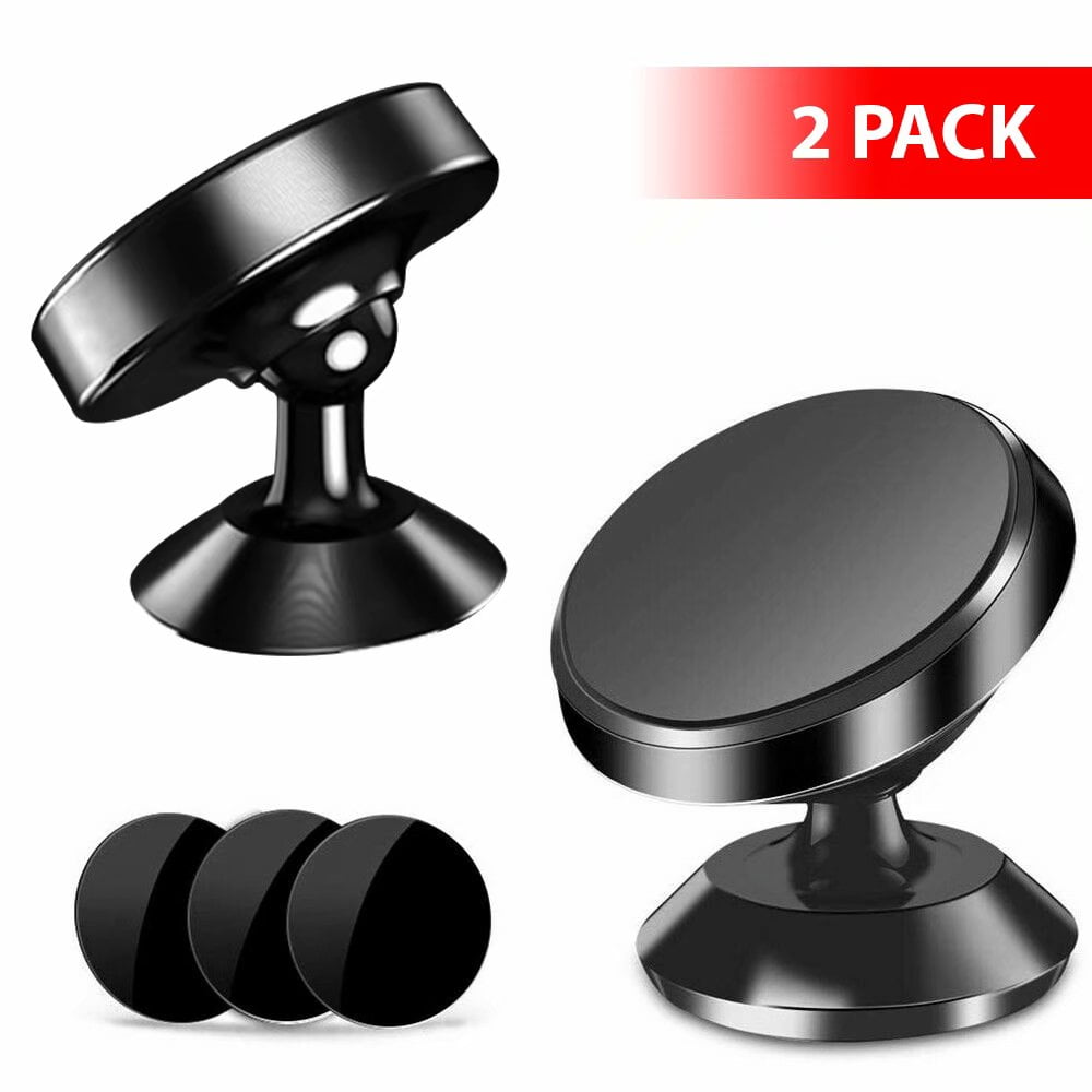 (2 Pack)360 Car one Touch Cell Phone Dash Mount Stand Phone