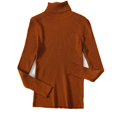 thumbnail image 1 of Pull Col Roulé Femme Base Intérieure Automne et Hiver Manches Longues Chaud Ajusté Couleur Unie Pull Ajusté, 1 of 5