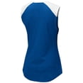thumbnail image 3 of Women's Majestic Royal/White Indianapolis Colts V-Notch Muscle Tank Top, 3 of 3