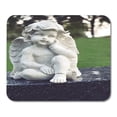 thumbnail image 1 of SIDONKU Ancient Figure of Cute Little Cupid Angel As Symbol Love Kindness and Suffering Sweet Cherub with Wings Mousepad Mouse Pad Mouse Mat 9x10 inch, 1 of 1