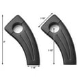thumbnail image 4 of Krator 3.5" Black Motorcycle Handlebar Pullback Risers Compatible with Kawasaki Vulcan Classic Custom 900, 4 of 4