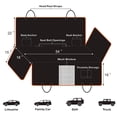 thumbnail image 5 of Femuar Funda para asiento de coche para perro, impermeable, antideslizante, para asiento trasero con bolsillos de almacenamiento, ventana visual de malla, resistente a los arañazos, funda para asiento, 5 of 5