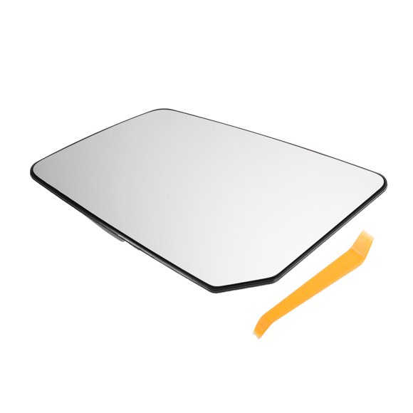 Reemplazo del vidrio del espejo retrovisor del lado del conductor izquierdo de Unique Bargains, vidrio calefaccionado, vidrio blanco con ajuste trasero para GMC Acadia