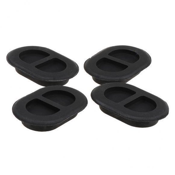 Tapones de drenaje de goma Yotijar piezas modificadas tapón de licencia base 2x 4 piezas