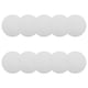 thumbnail image 5 of Papel aislante redondo de fibra cerámica para horno microondas, láminas ignífugas de alta temperatura para cerámica de fusión de vidrio artesanal, 10 Uds., 5 of 5
