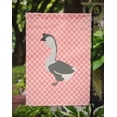 thumbnail image 3 of Carolines Treasures BB7899GF African Goose Pink Check Garden Flag, 3 of 3