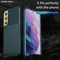 thumbnail image 2 of Galaxy S22 FE Case, Dual Layer Protective Heavy Duty Cell Phone Cover Shockproof Rugged with Non Slip Textured Back  Military Protection Bumper Case for Samsung Galaxy S20 FE 6.5 inch 2020,Green, 2 of 8