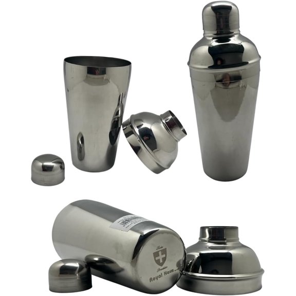 Royal Haus By Apolo | Coctelero de Acero Inoxidable de 500 ML Cocktail Shaker APL24
