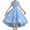 Light Blue, variant on MJTBGFSWG Dress for Girls 10-12 Flower Girl Cute Dress Girls Cute Lace Baptism Wedding Gown Party Dresses