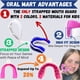 thumbnail image 2 of Protector bucal Oral Mart juvenil con correa y diseño de bandera, 2 of 8