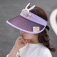 thumbnail image 3 of style1 4 Uds. Sombreros deportivos para niños, gorra de béisbol vacía con visera para correr, sombreros de tenis, 3 of 5