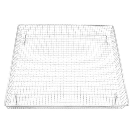 

Aluminum Air Fryer Basket Cooking Baking With Handle Restaurant Cooling Rack