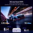 thumbnail image 4 of 4K WiFi 6 Blue Tooth 5.2 Auto  Projector 600 ANSI, High Definition, Ladder Correction, 100-240V, With 4K Video Support And 99% NTSC Technology For Gaming And Movies, 4 of 8