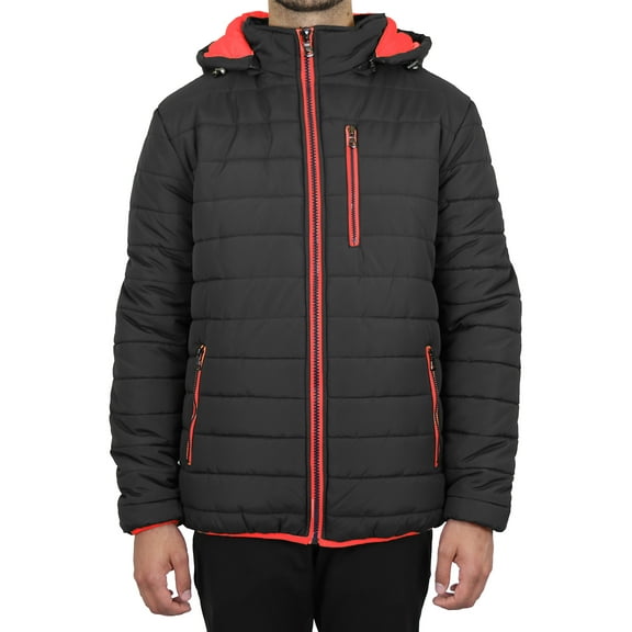 GBH Mens Heavyweight Puffer Bubble Jacket