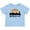 AE-Light Blue, variant on Buffalo New York Skyline Retro Boys or Girls Baby T-Shirt